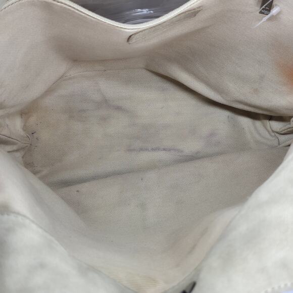 Vintage Chanel Clover Flower Double Rope Handle Fish Net Hand Bag Tote - Picture 8 of 16